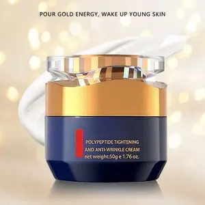 Polypeptide Firming Tinted Moisturizer Face Cream with Hyaluronic Acid, Niacinamide, Vitamin C - Lightweight, Fast-Absorbing, No Residue, Repairs Skin, Hydrates, Boosts Radiance, Locks in Moisture, Suitable for Normal & All Skin Types, Repair