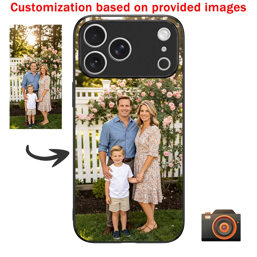 Custom Photo Smartphone Casing - Handheld Cellphone Cases for iPhone 17 Pro Max,16 Pro Max,15 Plus,14,13,12,11 & Samsung S26,S25,S24,S23,S22,S21,A56,A55,A54,F14 & Other Devices - Customizable Photo-Themed Cover, Accessories