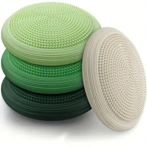 4pcs Wiggle Seat Inflated Wobble Cushion For Sensory 13 Inches Balance Disc Flexible Seating For Classroom Sensory Pad For Chair Wiggle Cushion With Needle Pump