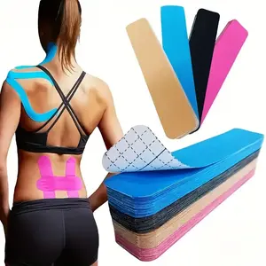 40pcs Sports Knee Straps, Muscle and Knee Support, Physical Relaxation Band, Muscle Support and Protection, Sport Tape, Elastic Athletic Tape, Kinesiology Sports Tape, Breathable Sports Tape