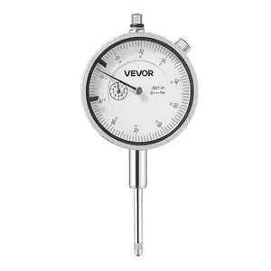 VEVOR Dial Test Indicator, 0.001 inch Accuracy, 0-1 inch Measuring Range, Easy to Read Large Dial, Professional for Internal Diameter Measurement, Runout Detection, Flatness Inspection