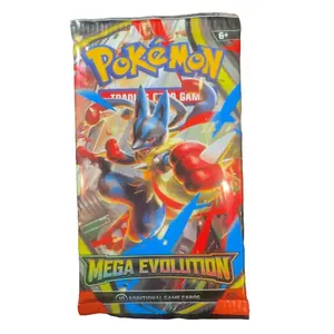 Pokémon TCG: Mega Evolution Booster Pack - 6+ Mega Lucario ex & Mega Gardevoir ex - Strong Aura & Devastating Attacks - 40 Additional Game Cards