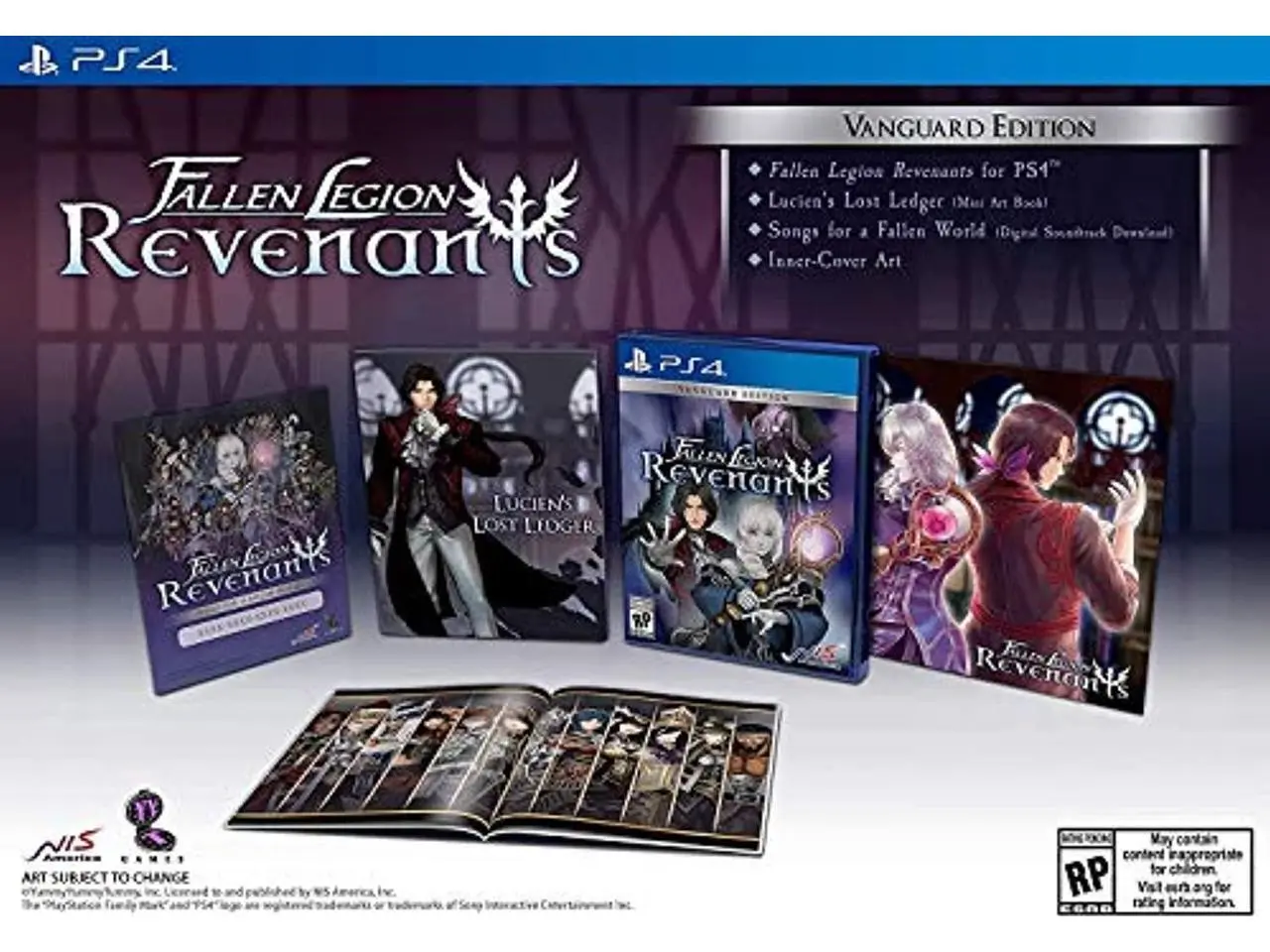 fallen legion revenants - vanguard edition - playstation 4