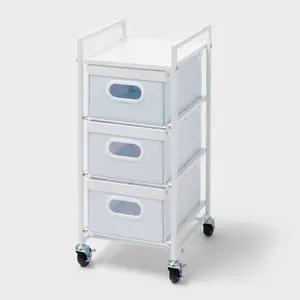 3 Drawer Narrow Cart on Wheels - Brightroom 3 Drawer Narrow Cart on Wheels - Brightroom