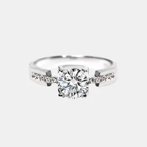【9】Hera Synthetic Moissanite Ring - Timeless Engagement or Anniversary Gift for Women, Fashionable Jewelry for Every Occasion