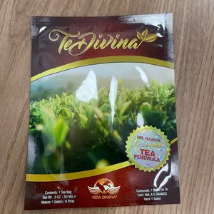 Vida Divina Organic Herbal Tea - 1 Week Rieshi Beverage - Caffeine-Free, Made with Herbal Ingredients