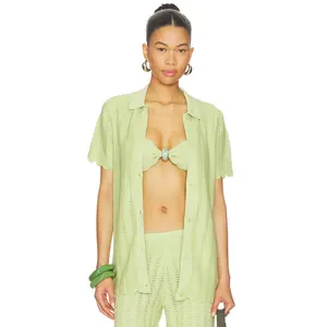 DEVON WINDSOR Irene Top in Matcha