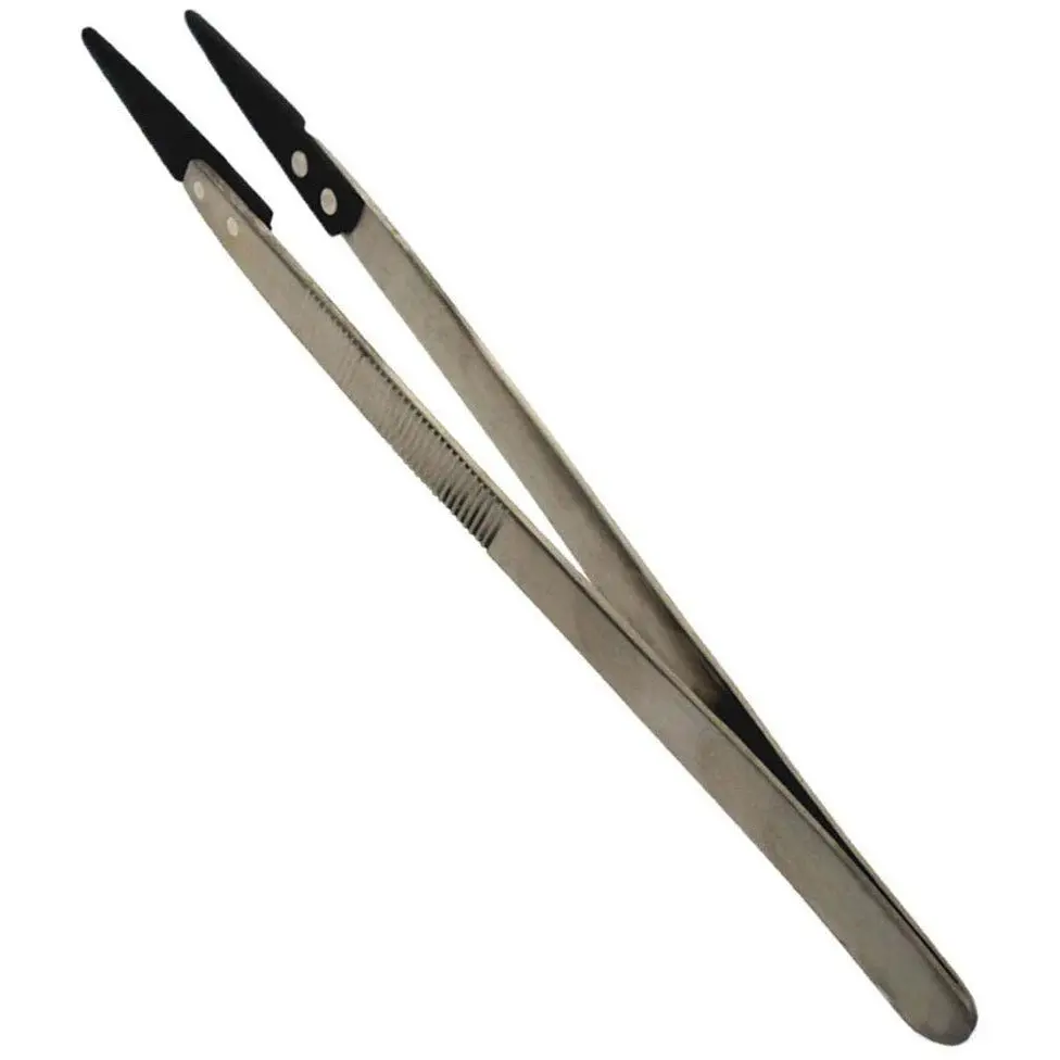 6.5-Inch Plastic Tweezers (Pack of: 2) - S85-08594-Z02