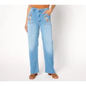Driftwood Jeans Taylor Straight Relaxed Jean -Spring Neptune