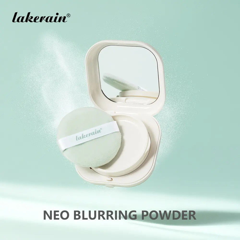 1 Piece Loose Powder Portable Soft-Focus Moisturizing Loose Powder Skincare Hyaluronic Acid Plant Seed Oil Facial Powder