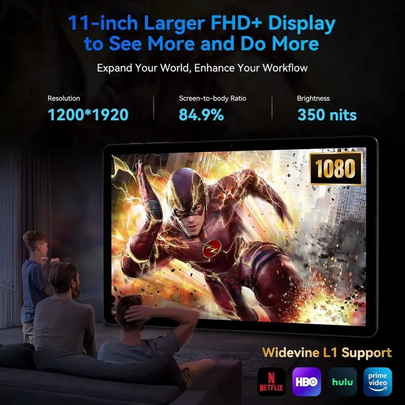 【新品未開封】TABWEE T90 11inch 8+16GB RAM / Free Shipping! Tabwee Android 15 Tablet 11 Inch FHD Display 24GB