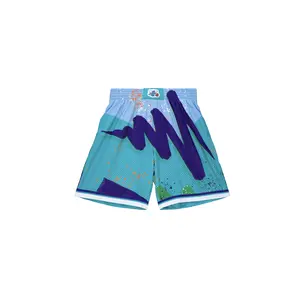 Hyper Hoops Swingman Shorts "NBA Charlotte Hornets 1992" PFSW1254 CHO92PPPBLUE