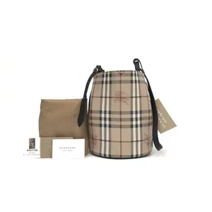 Pre-owned BURBERRY Canvas Shoulder Bags 7.09'' R1089 Shoulder Bag CY8623177 0219 T1 Rina