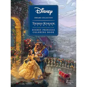 Disney Dreams Collection Thomas Kinkade Studios Disney Princess Coloring Book Paperback – Coloring Book, December 15, 2020