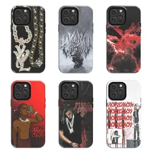 Hip Hop Ken Carson The Acronym Rapper Album Art Heavy Duty Tough Phone Case Shockproof Drop Protection Durable Hard Cover Trendy Gift for iPhone 11 12 13 14 15 16 17 Pro Max Plus