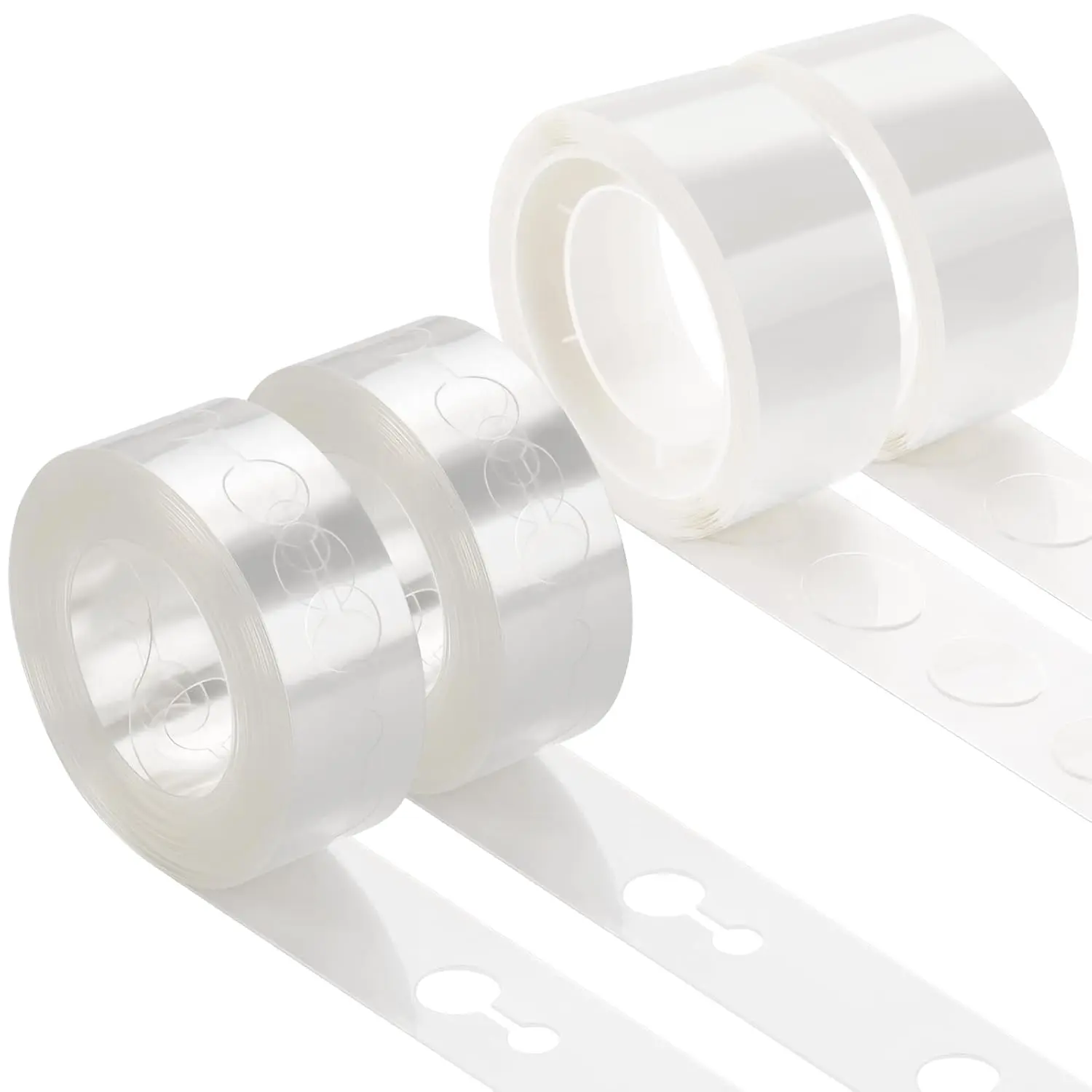 Balloon Arch Strip Kit for Garland, 32.8  Balloon Tape Strips and 200 Glue Point Dot Stickers for Party Wedding Birthday  Shower Graduation Decorations