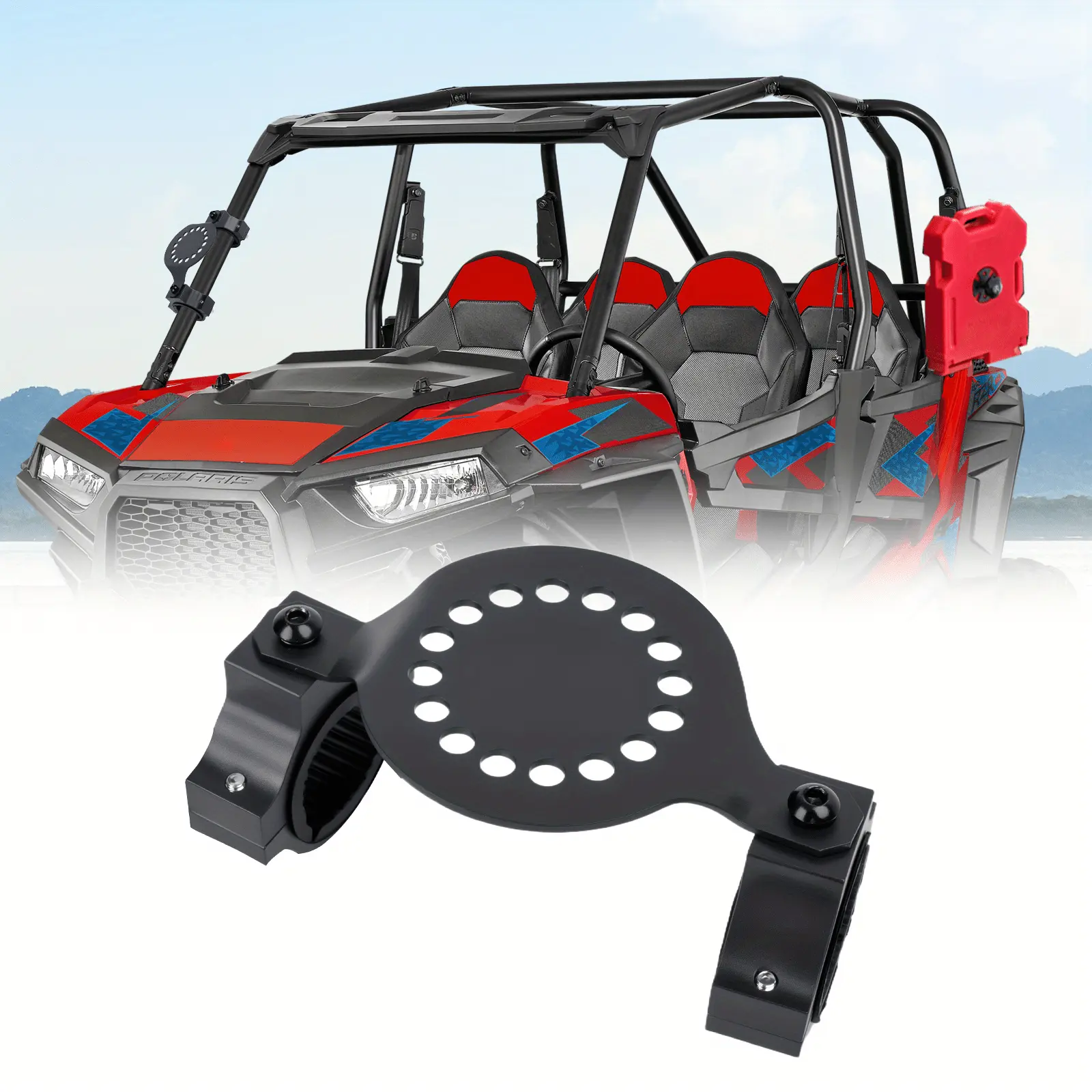 Fuel Tank & Radiator Mount Brackets | For 1-2" Sway Bars | Fit ATV/UTV/Polaris RZR/Can Am Maverick X3/Kawasaki Teryx 🔥 ##ATVUTVMounts #SwayBarAccessories #UTVRepairParts