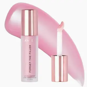 LAWLESS  Forget The Filler Lip Plumper Line Smoothing Gloss - Lavender Sorbet - pale pinky lavender - 0.11 oz / 3.3 mL - Standard size