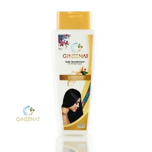 Ginsenat Conditioner - Daily Nourishments for Skin Care in Yellow Bottle with Gold Cap Haircare