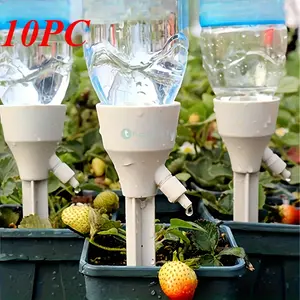10pcs Adjustable Flow Plant Watering Spike Set, Battery-Free Drip Irrigation Kit for Indoor & Garden Plants, Adjust Flow