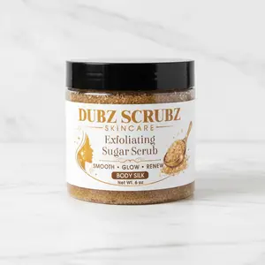 Body Silk Exfoliating Body Scrub - Gentle Skin Polisher for Smooth, Radiant Complexion