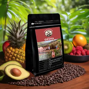Gesha Coffee from Costa Rica, Shade grown This is the worlds most sought after bean