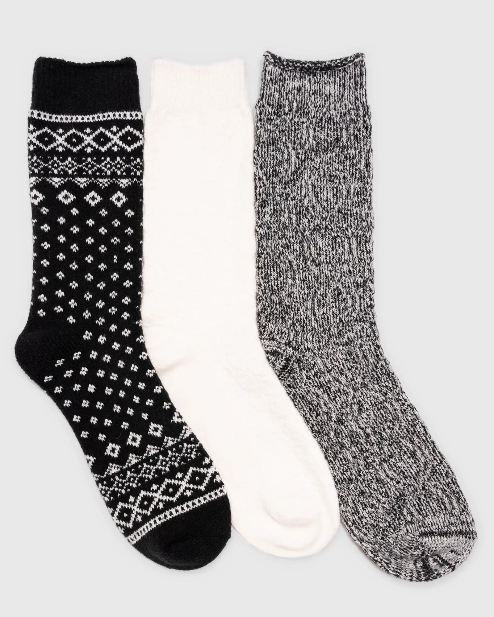 Men's Casual Boot Socks, 3-Pack Cozy Microfiber Calflength Fit Socks with Cute All Over Print Seasonal Designs, Menswear Essentials, Cute Prints, Above The Ankle Mid-Calf Socks