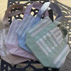Trader Joe’s new striped mini tote bags SET OF 4