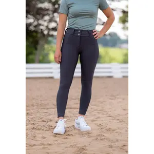 Lux Zip Breeches | Charcoal