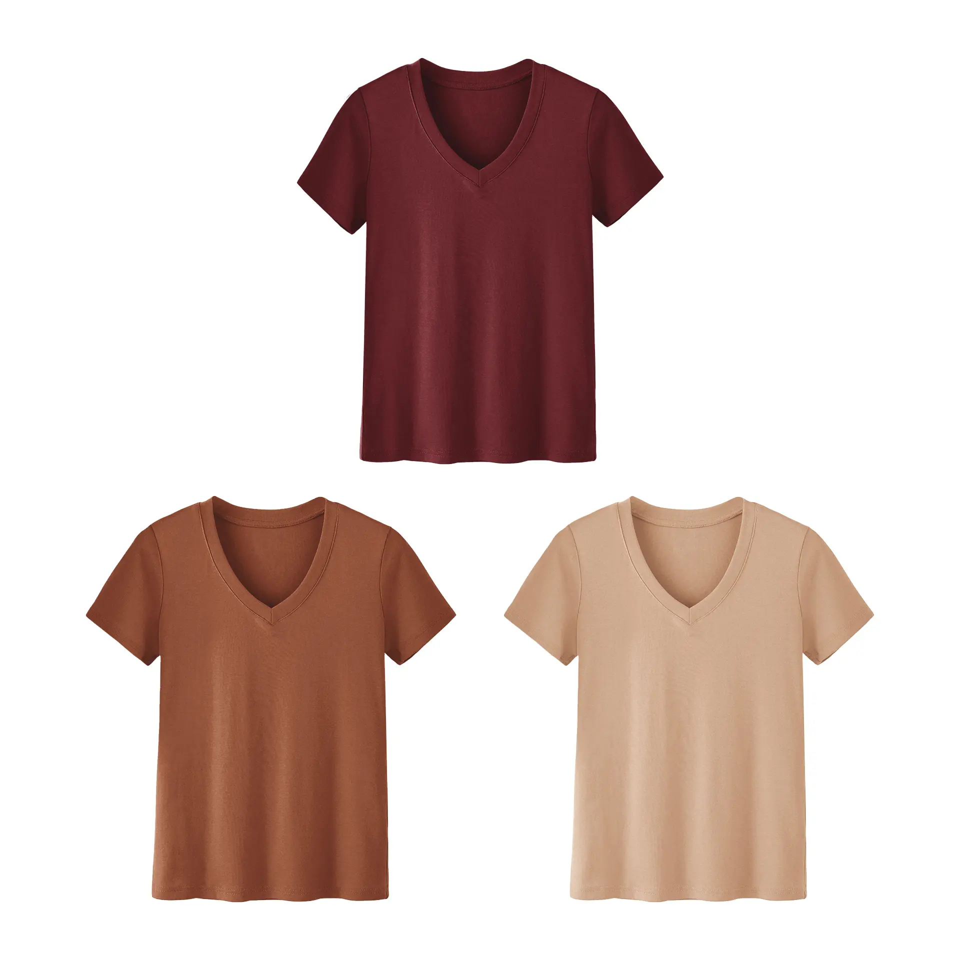 Wine Red/ Rust Red/ Apricot