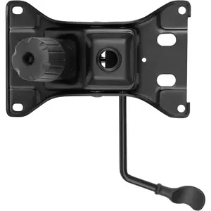 500Lbs Office Chair Replacement Parts, w/ 6'' x 10.2" Mounting Holes Chair Base Heavy Duty Plate Swivel Tilt Control Seat Mechanism for Executive and Gaming Chairs