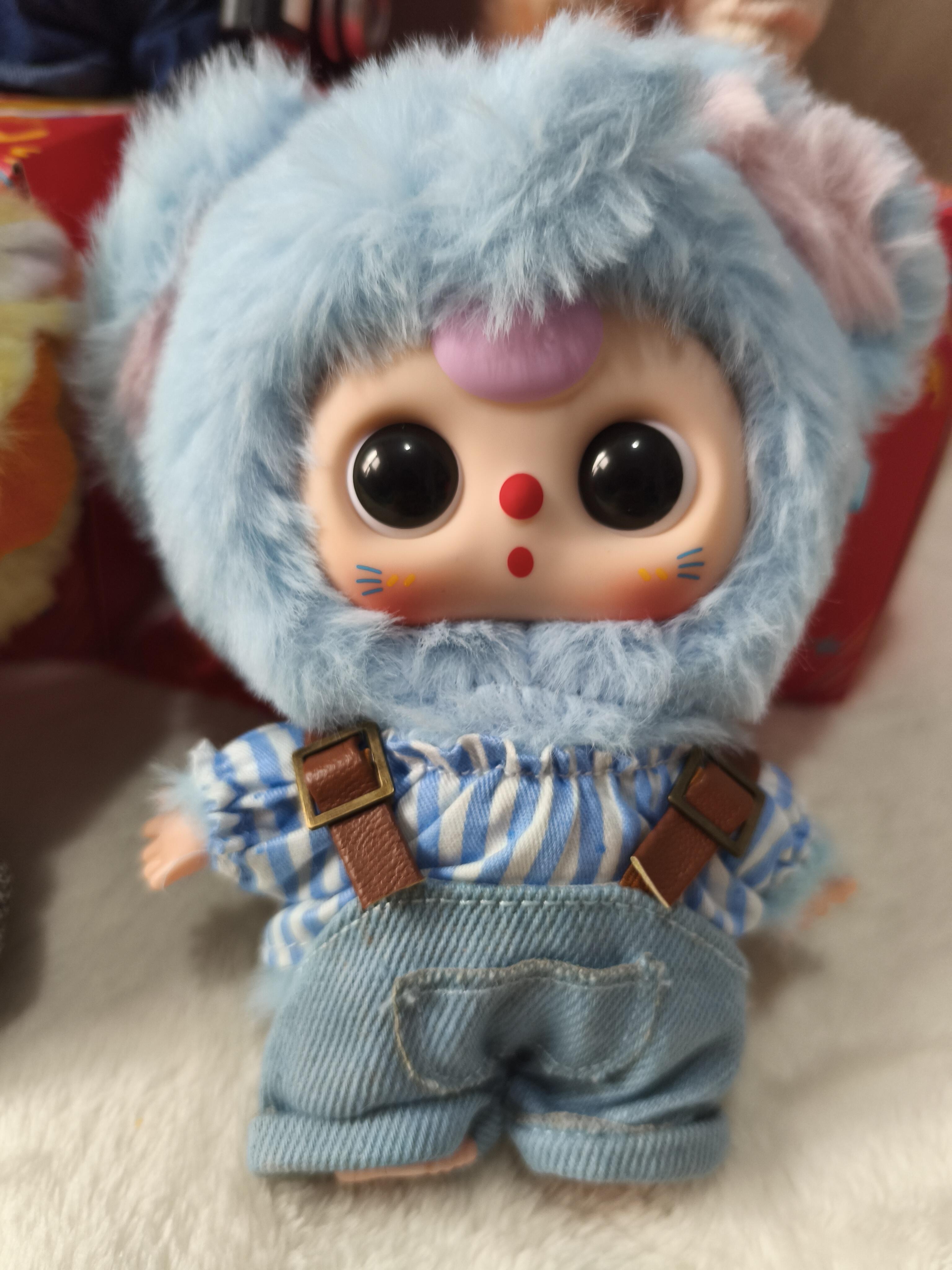 BabyThree Cutie Plush Toy Doll ，Bunny Plush Dolls，Soft Furry Collectibles，