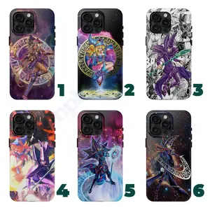 6 styles ver1 Dark Magician Yu-Gi-Oh! Phone Case – Magic Duel Anime Art Cover for iPhone 17, 16 pro max to SE & SS, Gift for Trading Card Game Fans