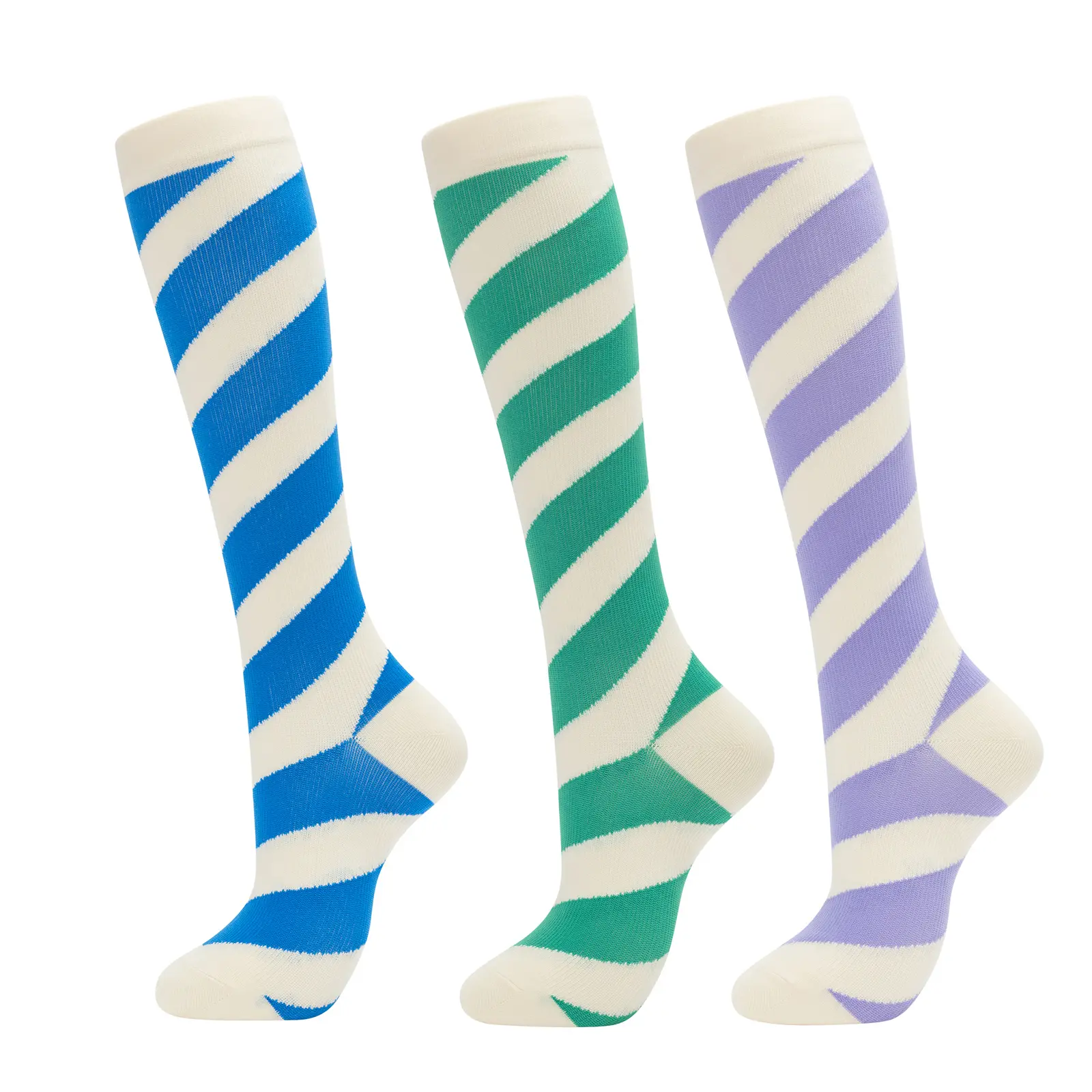 Stripe Blue/Green/Purple