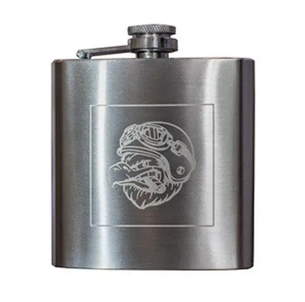 Maxxeon MNMXN10196 6oz Stainless Steel Pocket Flask, Ideal for Everyday Use