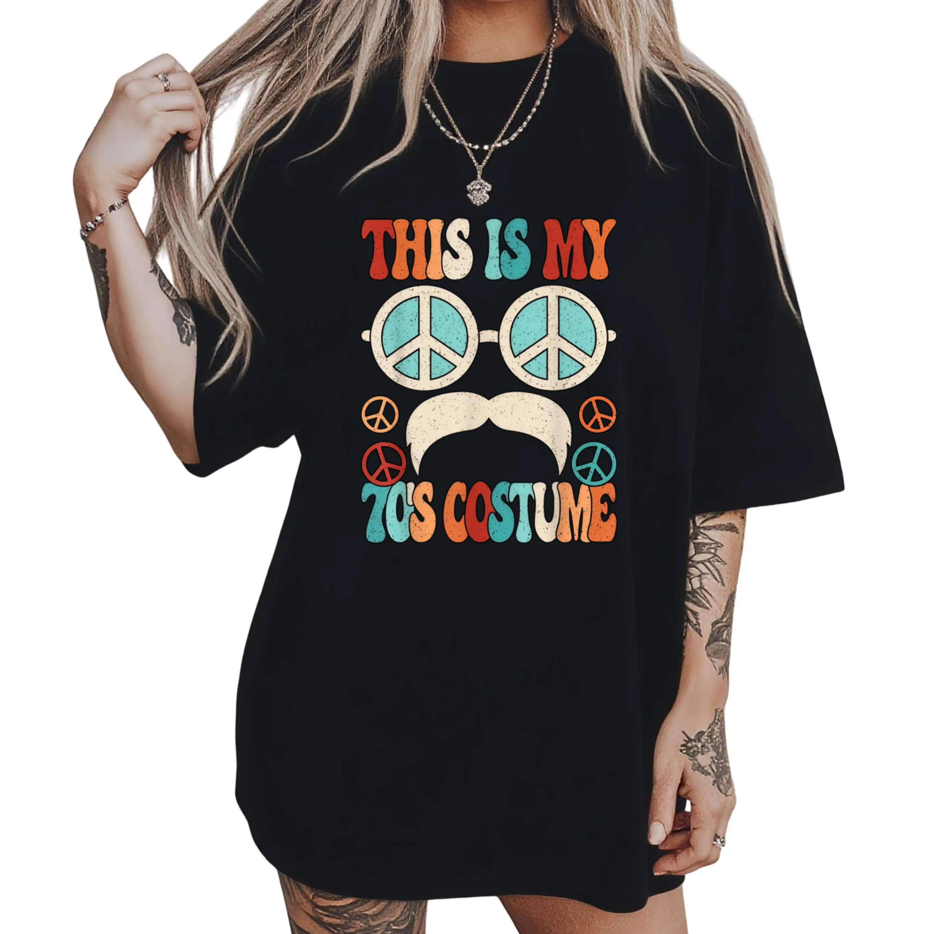 100% Cotton This Is My 70's Costume 70s Disco 1970s Party 70s Outfit Men T-Shirt