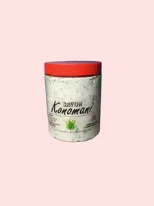 Konomani Aloe Vera & Cucumber Soap for Smooth Radiant Glowing Skin Natural Ingredients Gentle Cleansing Pour Mussoow Konoman