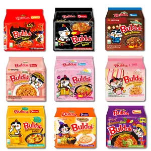 Samyang Buldak Ramen 5pk (Assorted Flavors) - Carbonara/Hot Chicken/Cheese/Cream Cheese/Quattro Cheese/2x Spicy/Habanero Lime/Yakisoba- Korean Instant Noodle Special Flavors Samyang Buldak Ramen 5pk (Assorted Flavors) - Carbonara/Hot Chicken/Cheese/Cream Cheese/Quattro Cheese/2x Spicy/Habanero Lime/Yakisoba- Korean Instant Noodle Special Flavors
