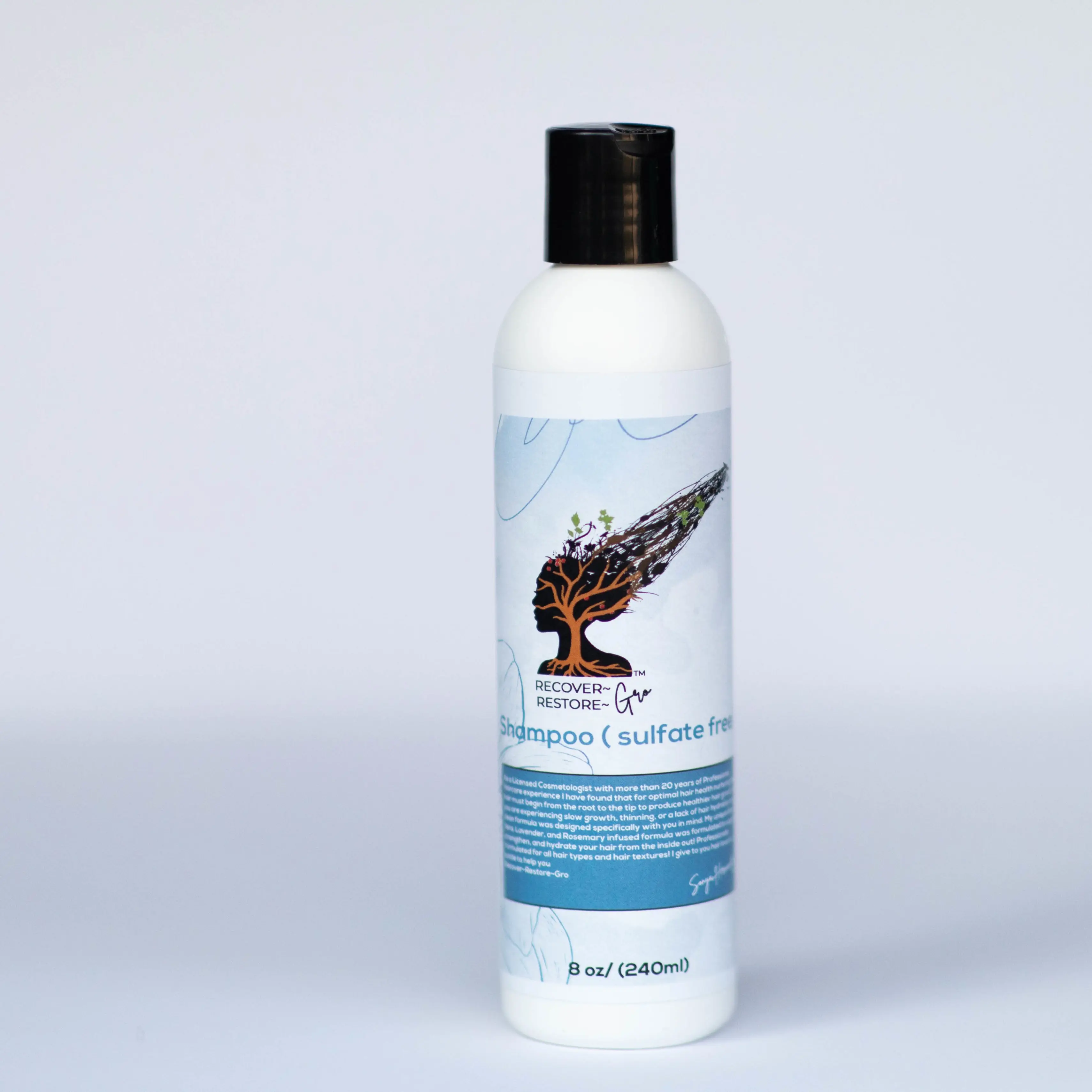 RECOVER - RESTORE - GRO Sulfate-Free Recovery Shampoo for Hair Care