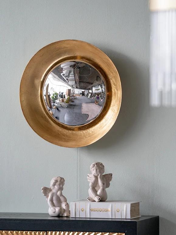 D18.7 X 3.9" Wall Mirror With Led Lighting