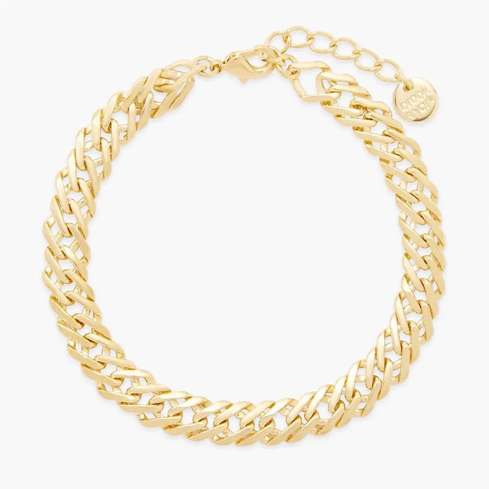 Reya Chain Bracelet in Gold by Brook and York
