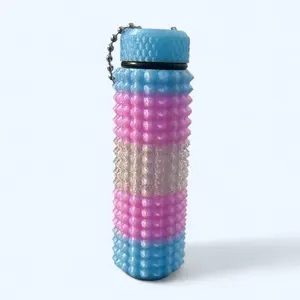 Little Ouchies Grippie Stick TRANS PRIDE REV 2 Pain Stim Fidget Keychain/Chapstick Holder for Anxiety Management