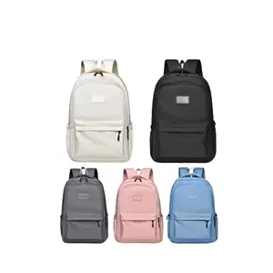 Large Capacity Waterproof School Backpack Durable Daily Leisure Daypack Zipper Polyester for Outdoor Travel - 2