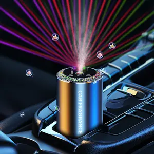 Car Smart Air Freshener Diffuser, Car Perfume Machine, Vehicle Perfume Machine, Vehicle Perfume Diffuser, Romantic Auto Aromatherapy Spray Car Diffuser With Starry Top for Fresh, Clean Vehicle