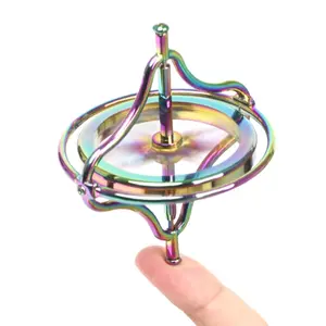Self balanced gyroscope anti gravity decompression educational toy finger gyroscope