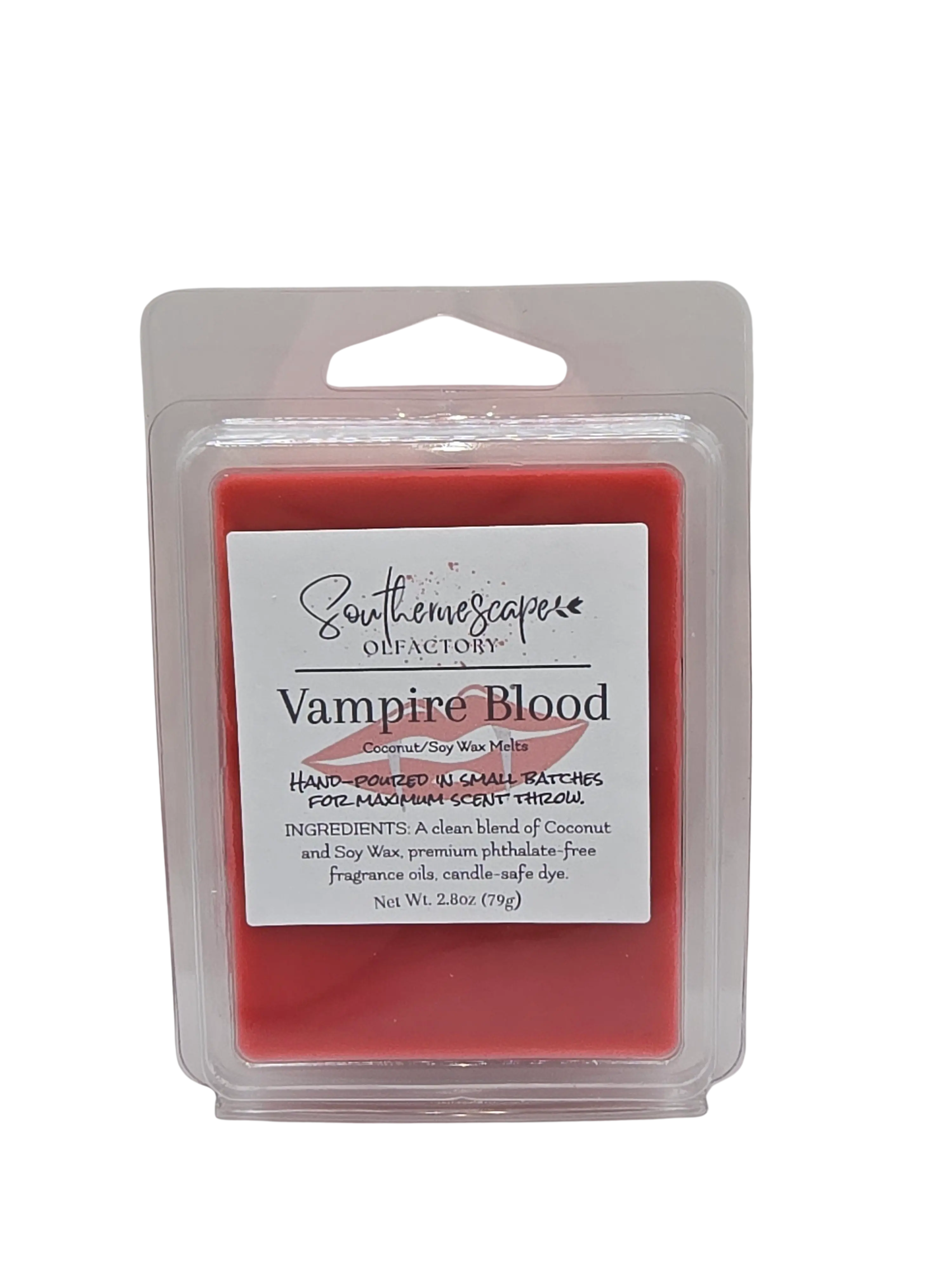 Wax Melts - 4-Pack Soy Wax Scented for Fall Ambiance in Living Rooms & Bedrooms Vampire Decor