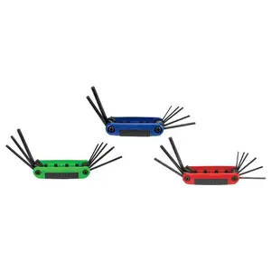 Eklind Ergo-Fold Assorted Metric and SAE Fold-Up Hex Key Sets 24 pc