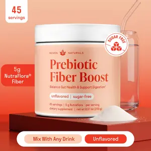 Prebiotic Fiber Powder - Unflavored & Sugar Free | 45 Servings | Fiber Supplement, Digestion, Gut Health & Regularity Dietary Vitamin for Healthcare
