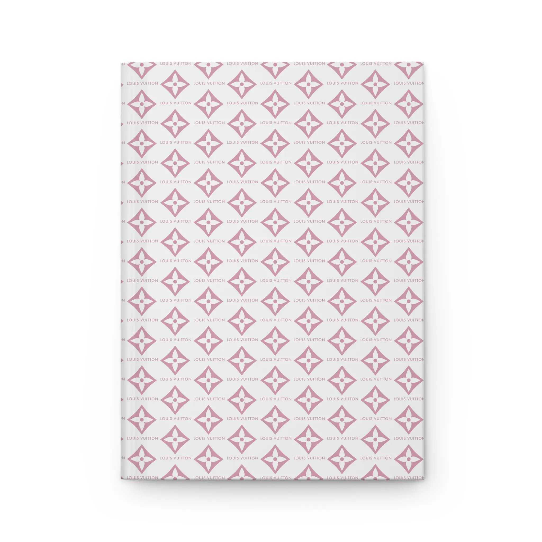 Monogram Journal Hardcover Matte | Designer Pattern Notebook