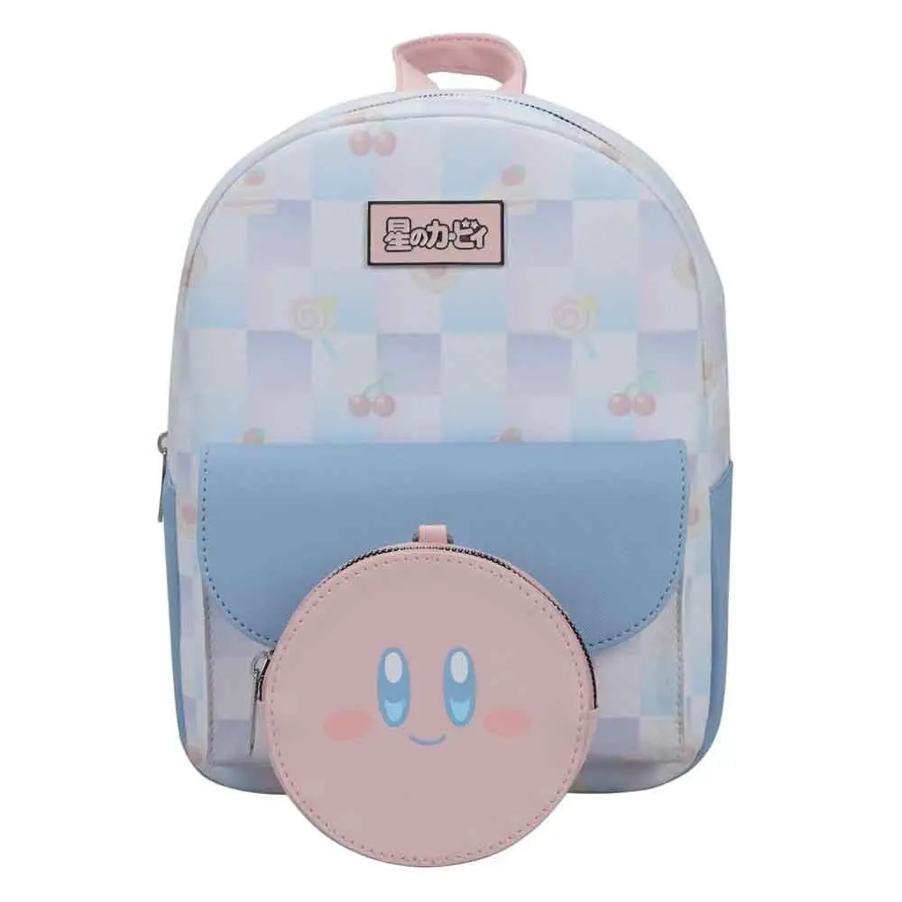 Kirby Checkerboard Mini Backpack & Coin Purse Kirby Checkerboard Mini Backpack & Coin Purse